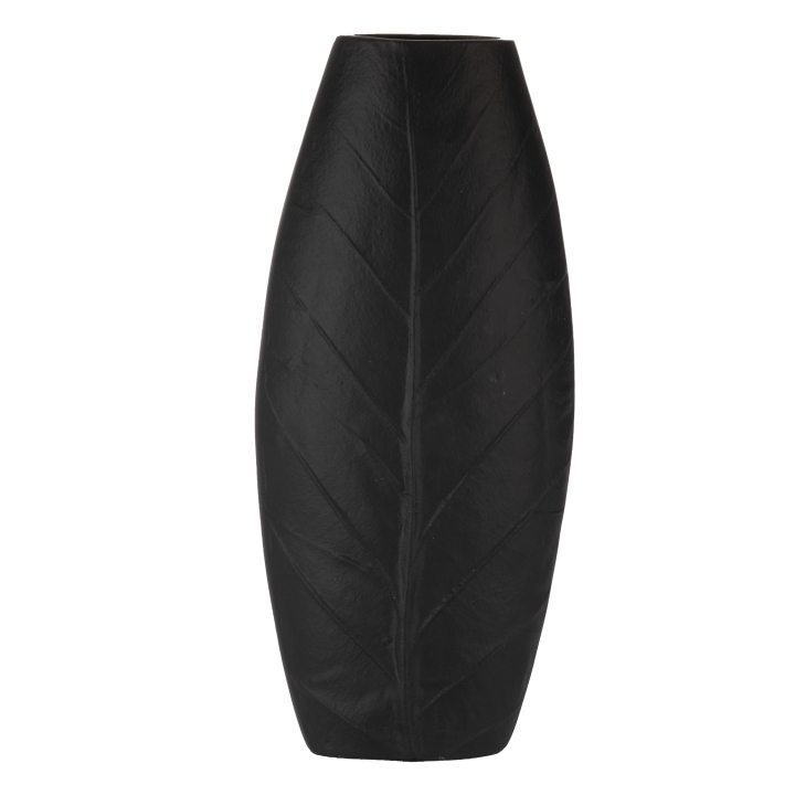 Eglo Living Metallvase MIDSALIP ca.B18 H83,5 T40cm in Fb. schwarz, Töpferei, Krug, Vase, Meer, Meereswellen