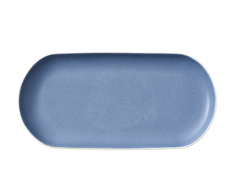 F&H Servierschale STUDIO ROUND NORTH in Farbe Matte white/Matte river