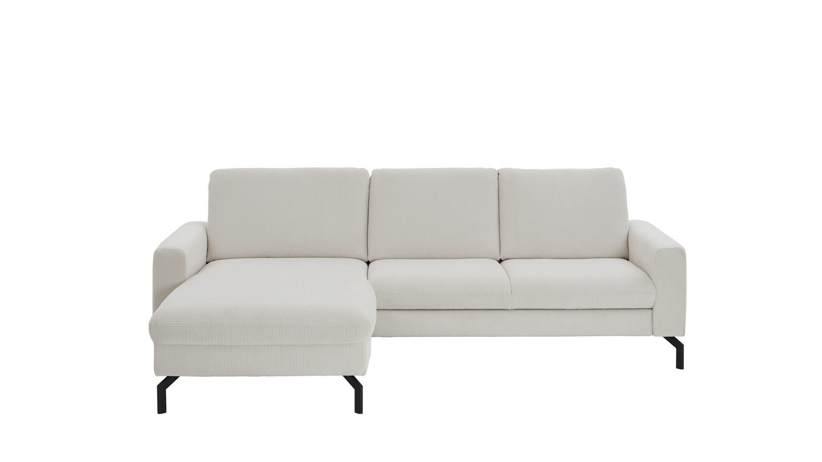 Modulmaster Polstereckgruppe MM-ZE1126 ca. 248x179cm in Stoff Feincord natur