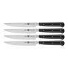Zwilling Steakmesserset STEAK-SETS in Edelstahl, Besteck, Klinge, Messer, Waffe