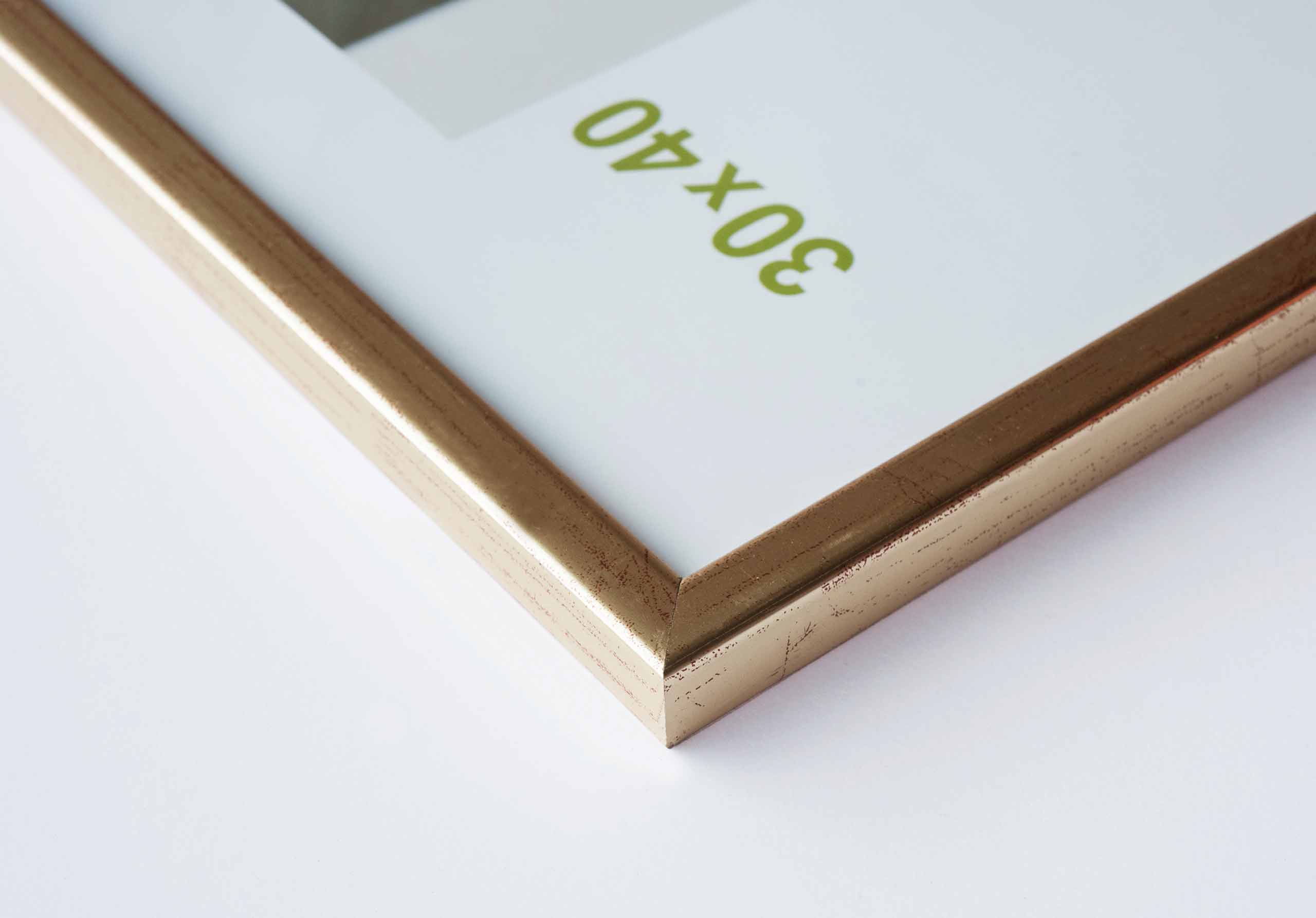 Accent by Nielsen Holz Bilderrahmen Zoom ca. 30x40cm in Farbe Gold
