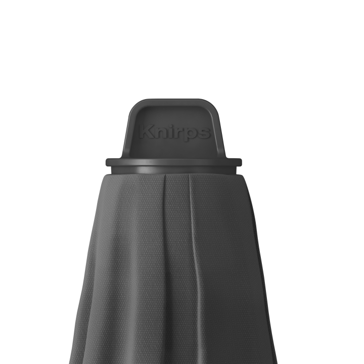 Doppler Kurbelschirm KNIRPS ca. 240x240 cm in Farbe dark grey