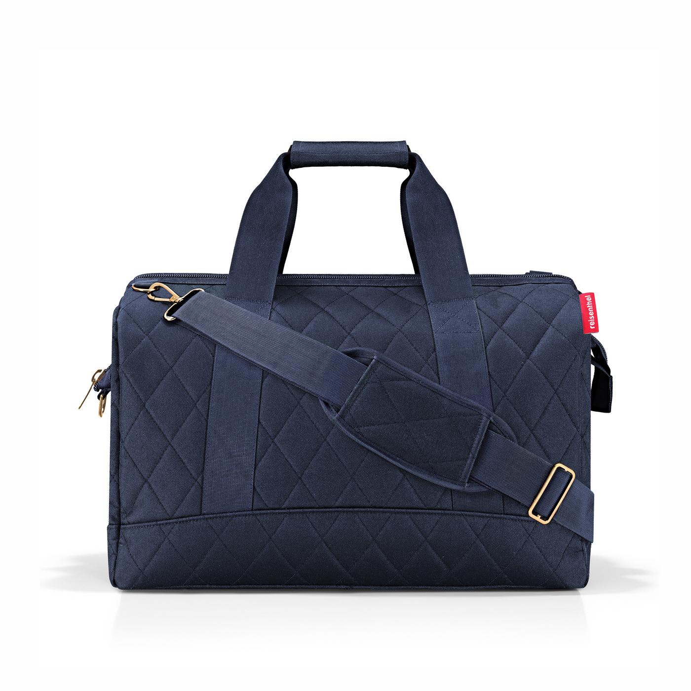 Reisenthel ALLROUNDER L in Farbe rhombus midnight gold, Tasche, Zubehör, Handtasche, Tragetasche