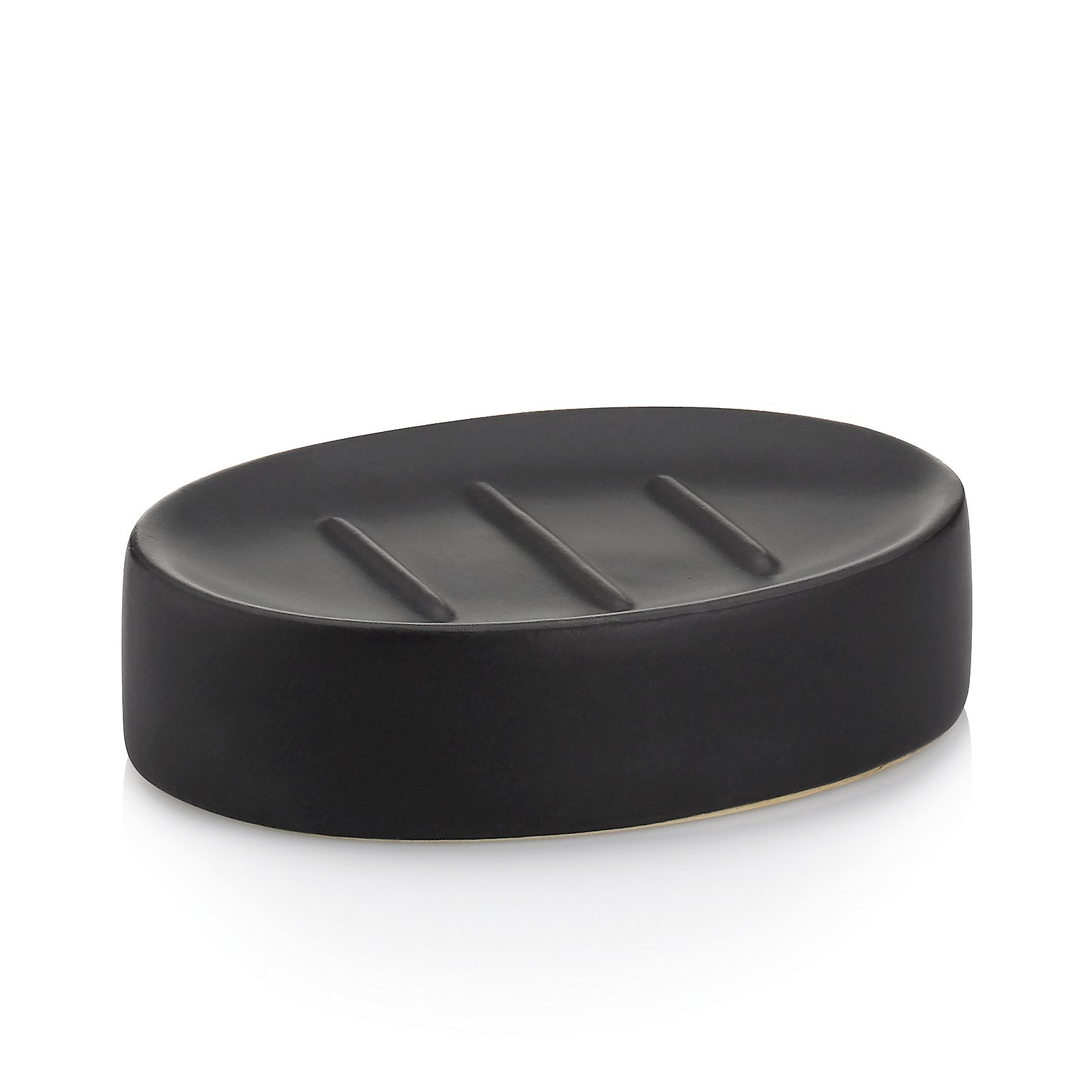 Kela Seifenschale Matsi schwarz MATSI in schwarz, Moebel, Eishockey-Puck, Eisbahn, Eislaufen, Sport