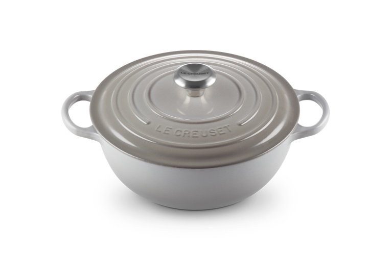Le Creuset LA Marmite Ø ca. 26cm Perlgrau