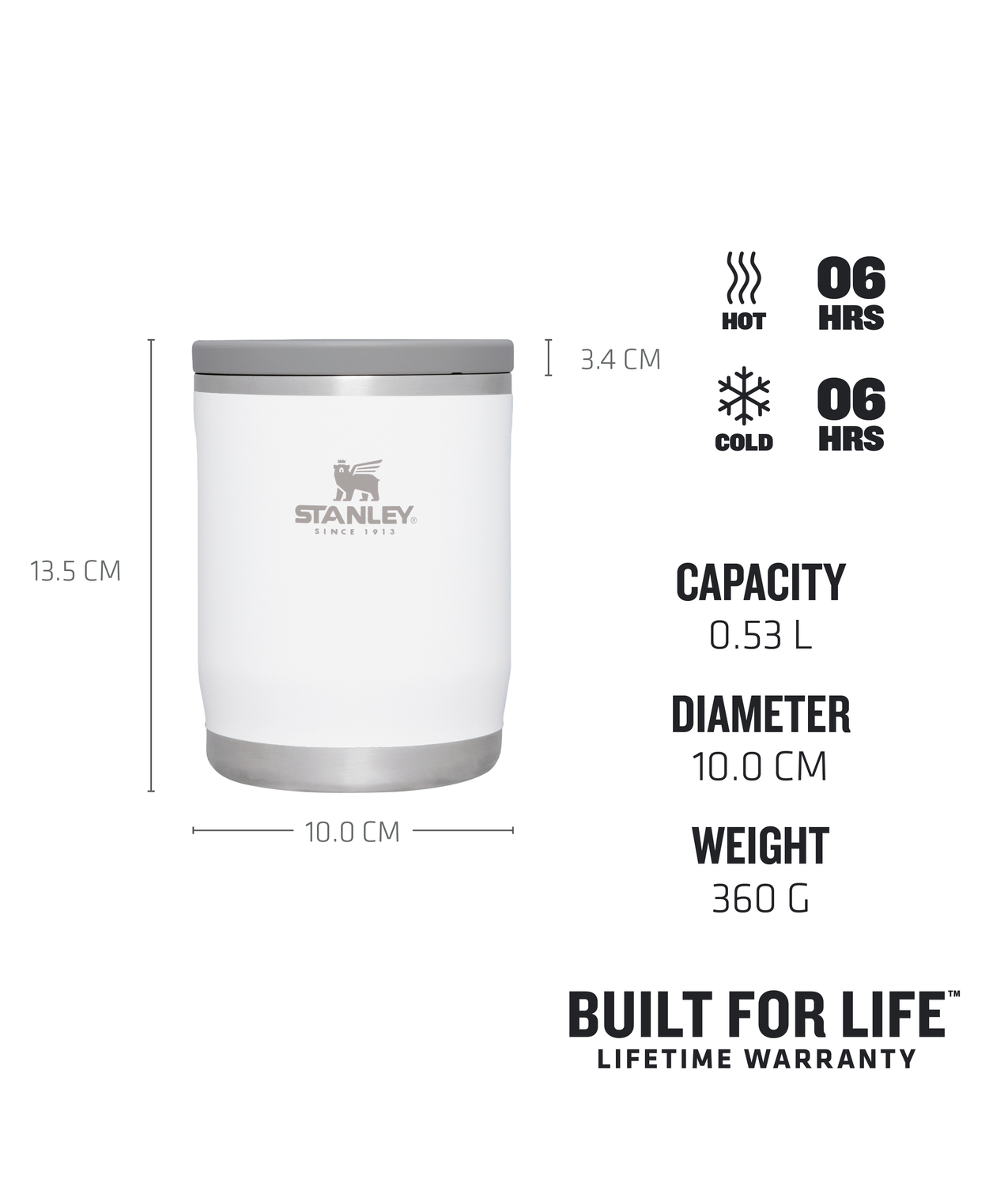 Stanley Adventure To-Go Food Jar in Farbe Polar