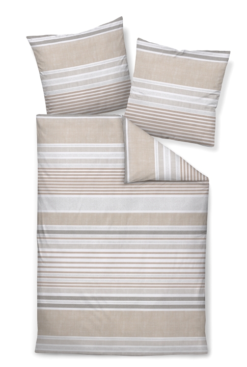 Janine Design Bettwäsche DAVOS ca. 135x200cm in Farbe sand