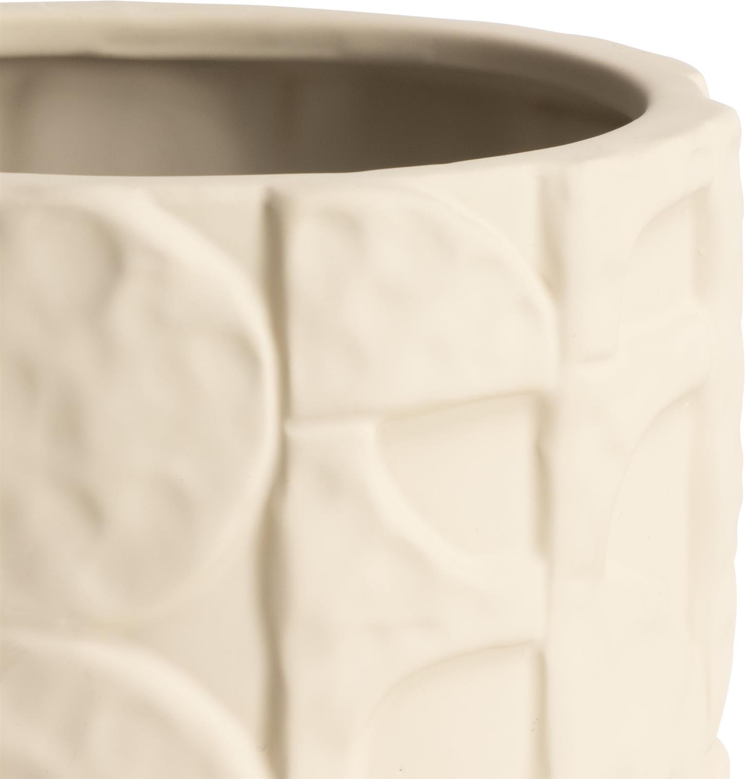 Coco Maison Blumentopf Alex 51279-BEI D18cm