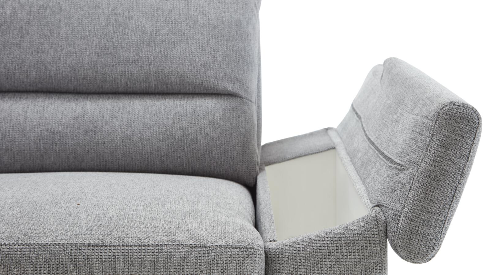Dietsch Polsterecke ENJOY SELECT ca.185x305cm in Mito platin, Moebel, Stuhl, Kissen, Sessel, Couch