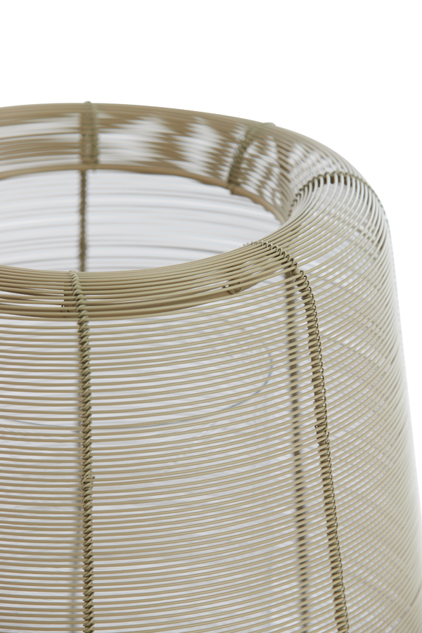 Windlicht ADETA  in matt sand