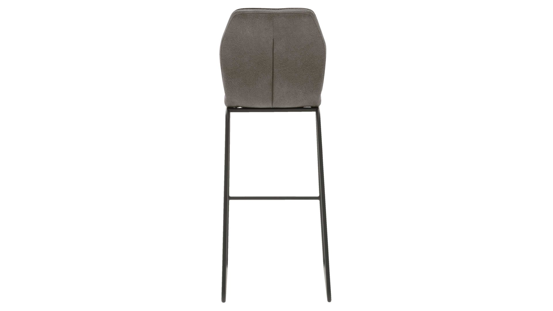 Interliving Barstuhl-2er-Set 5104 ca. 42x110x53cm in dunkelgrau Onyx, Dekoration für Zuhause, Kissen, Mobiliar, Stuhl