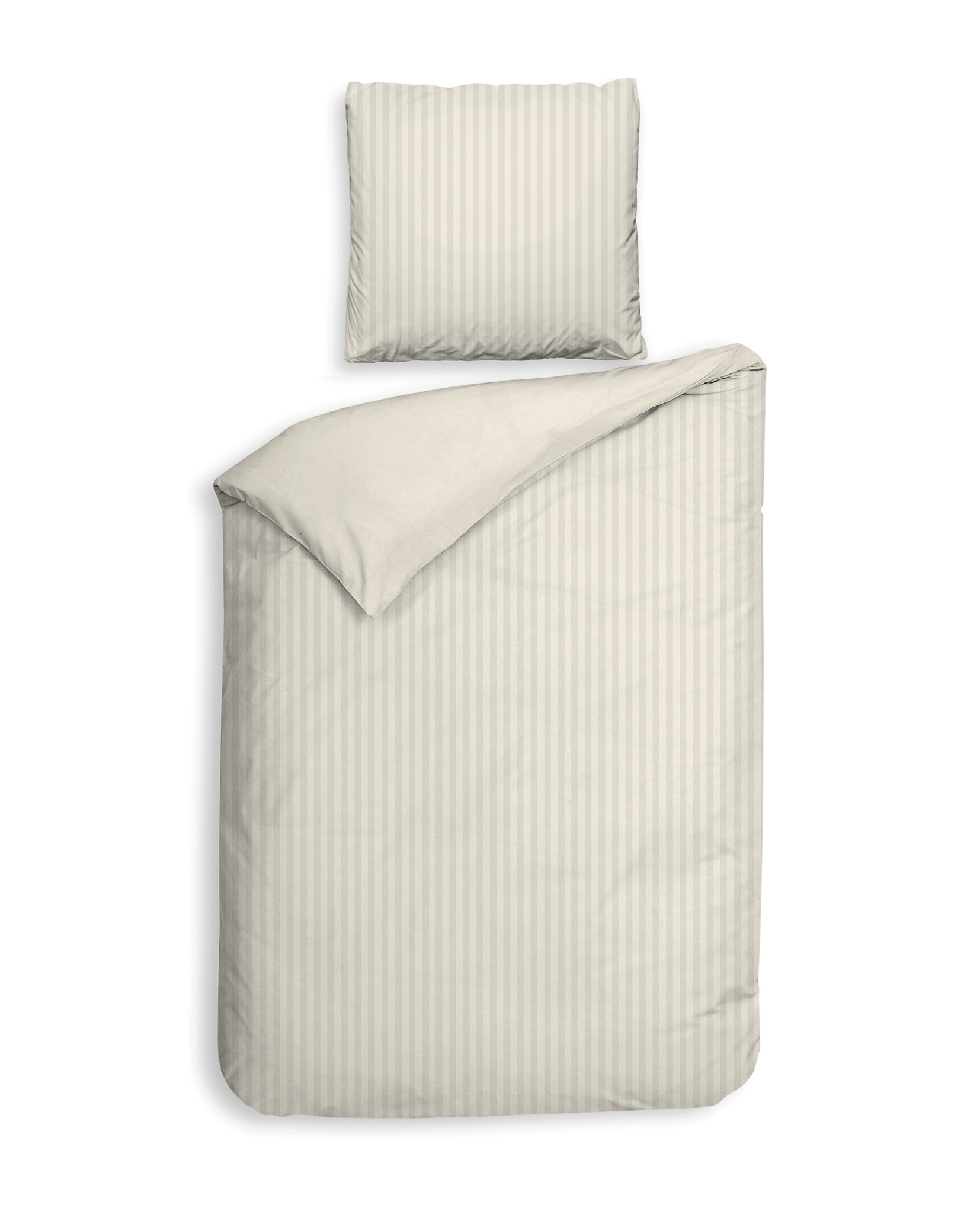 Heckettlane Bettwäsche ca. 155x220cm in Farbe Off-white