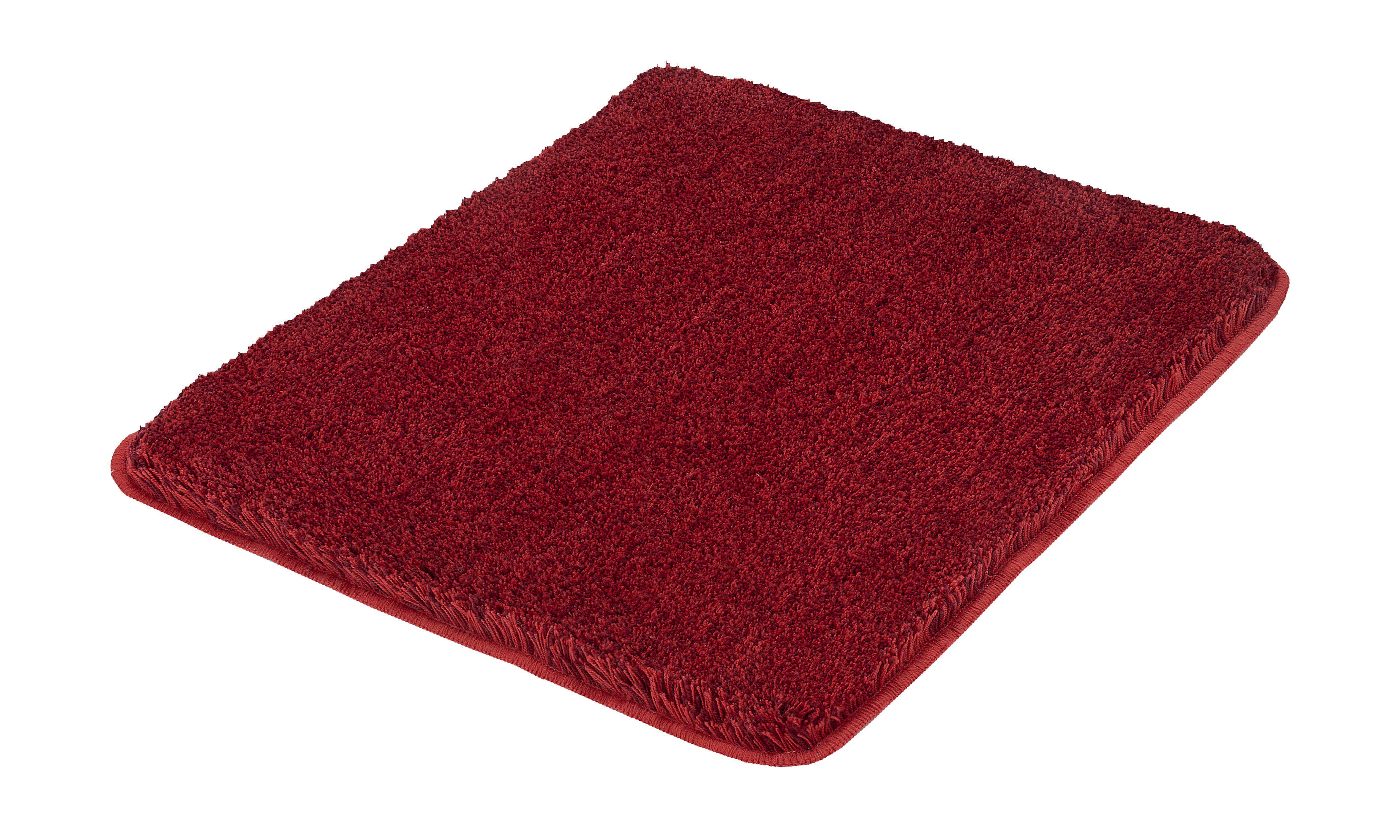 Kleine Wolke Badteppich RELAX ca. 55x65cm in Farbe Rubin