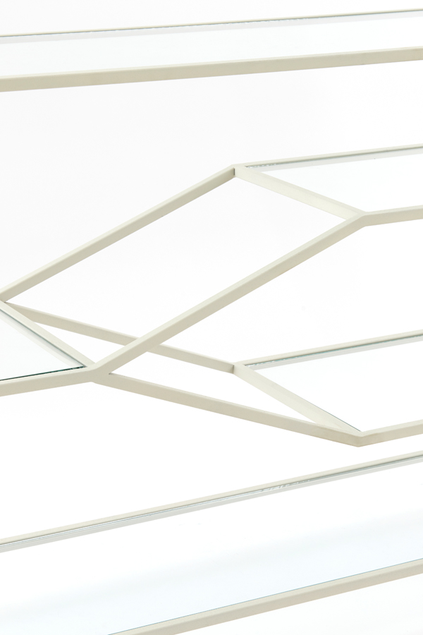 Light & Living Konsole AINO in Farbe klar, creme