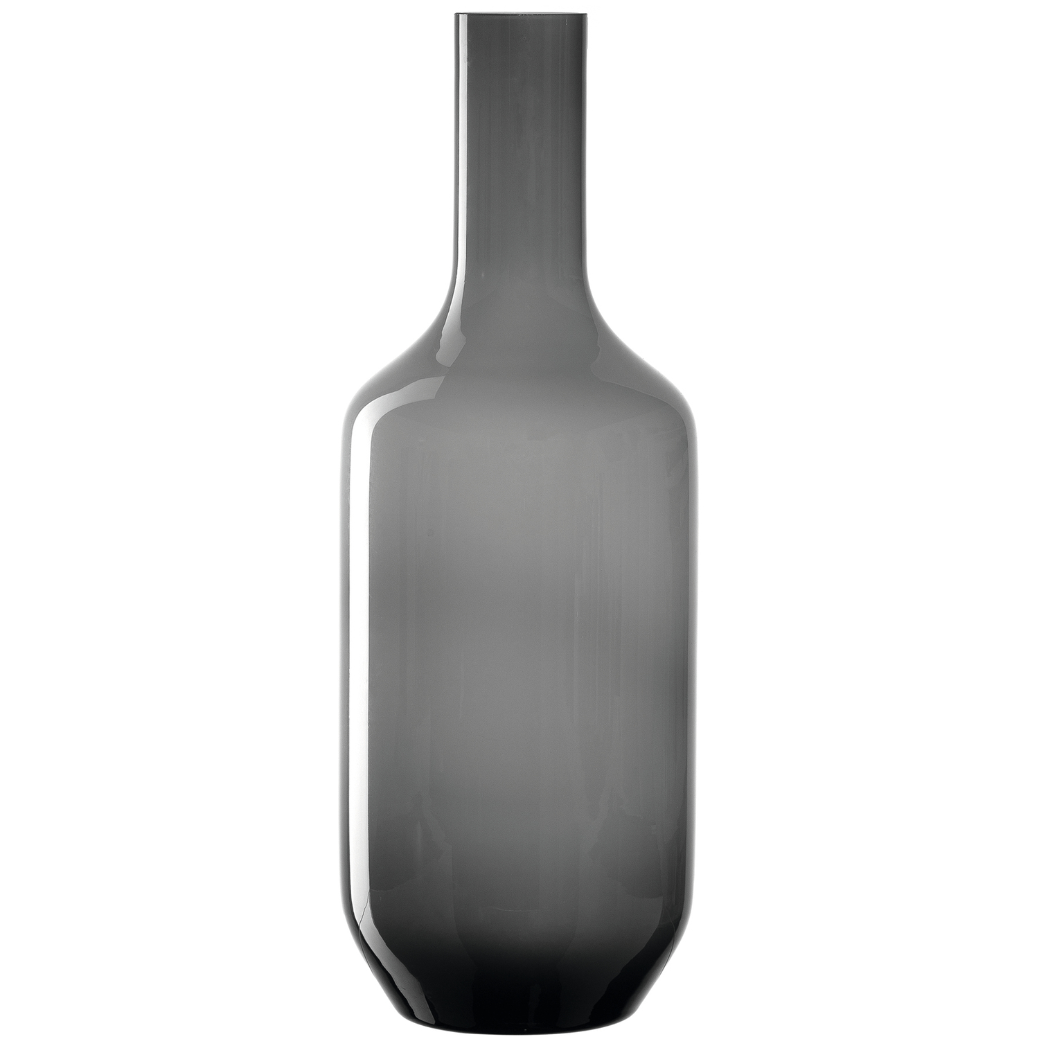 Leonardo Vase Milano 64cm in Farbe grau