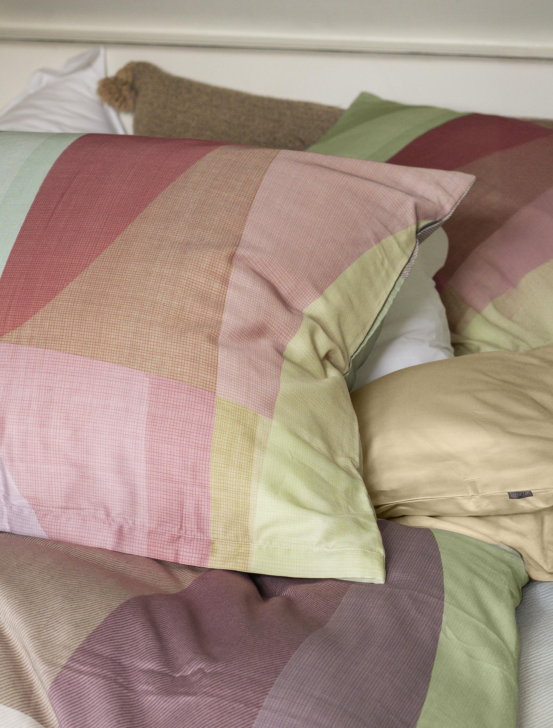 Irisette Mako-Satin Bettwäsche WAVE ca. 135x200cm in Farbe multi