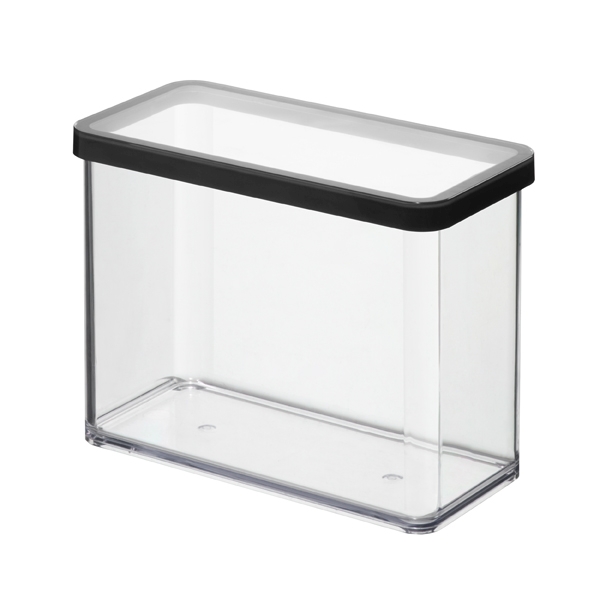 Rotho Premium Dose LOFT in Farbe Schwarz